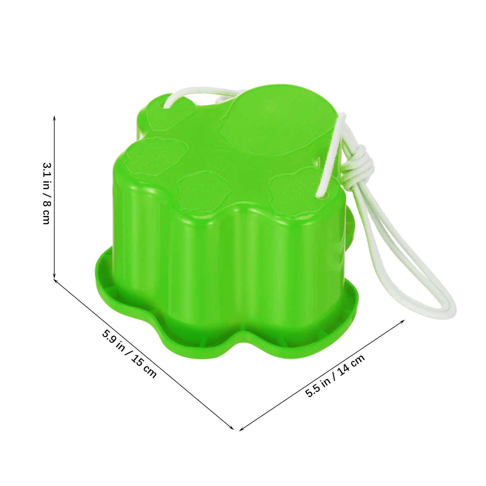 6-teilige Eimer-Stelzen, Outdoor-Spielzeug, Training, Springen, Übungsschuhe, PP, Sport für Kinder, Katzenklaue