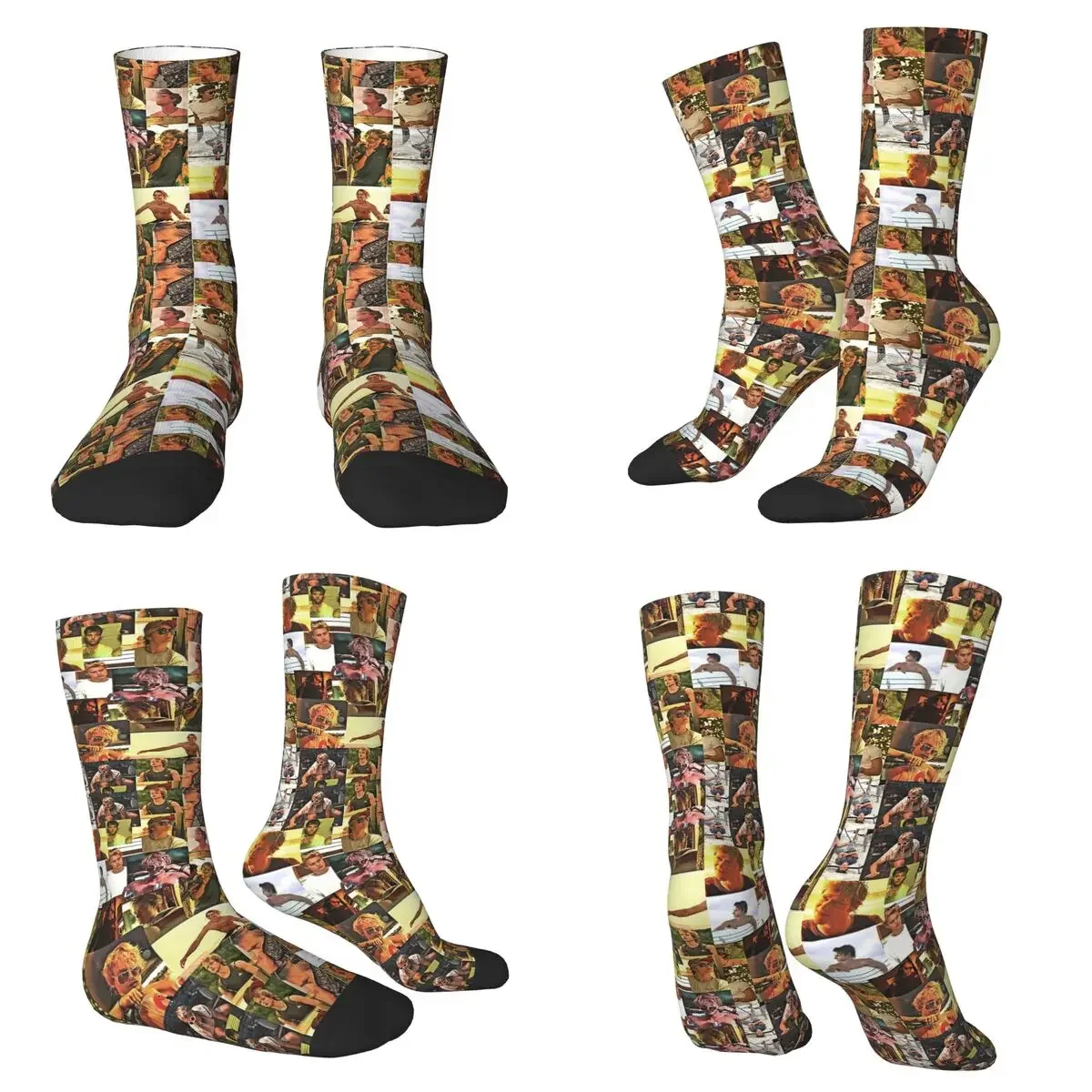 

JJ Maybank - Rudy Pankow Throw Blanket Socks Harajuku High Quality Stockings All Season Long Socks for Man Woman Day Gifts