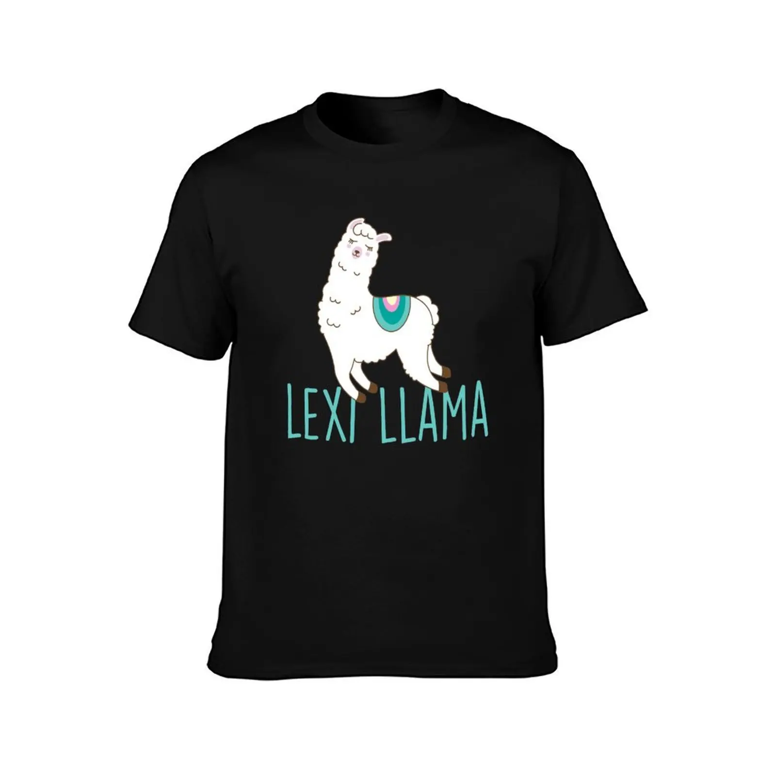 Lexi Hensler Lexi Llama T-Shirt Holiday Simple Tee Shirt