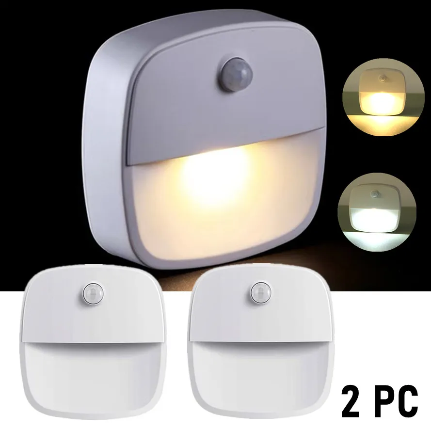 

LED Night Light Cabinet lights Smart Motion Sensor Light Wall Lamp for Home Aisle WC Hallway Stair Kitchen Bedroom Night Lamp