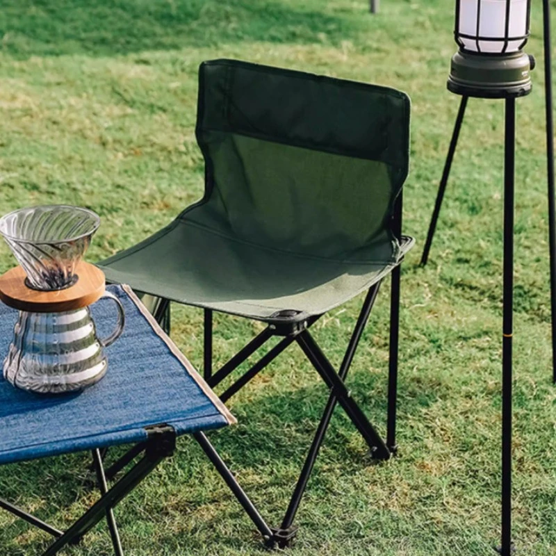 

Relaxing Backrest Camping Chair Foldable Portable Camping Chair Lightweight Fishing Muebles De Campamento Outdoor Furniture