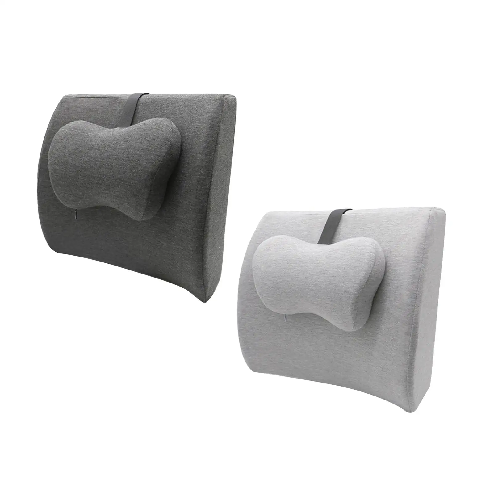 Car Back Support Lower Back Cushion Backrest Ergonomic Waist Back Cushion Lumbar Support Pillow for Sofa Office Bedroom Couch