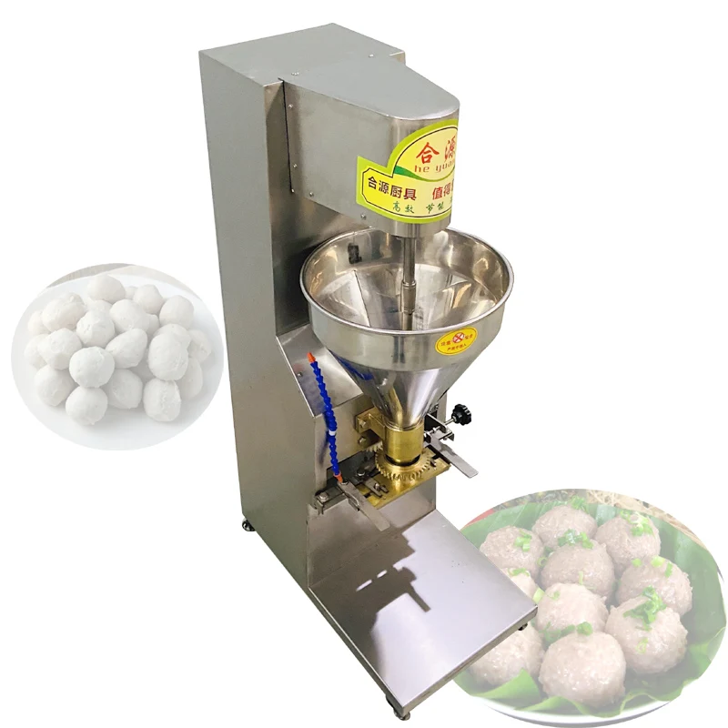 

Электрическая машина для формования фрикаделек мощностью 1100 Вт, 280 шт./мин., кухонная техника из нержавеющей стали, коммерческая электрическая машина для изготовления фрикаделек