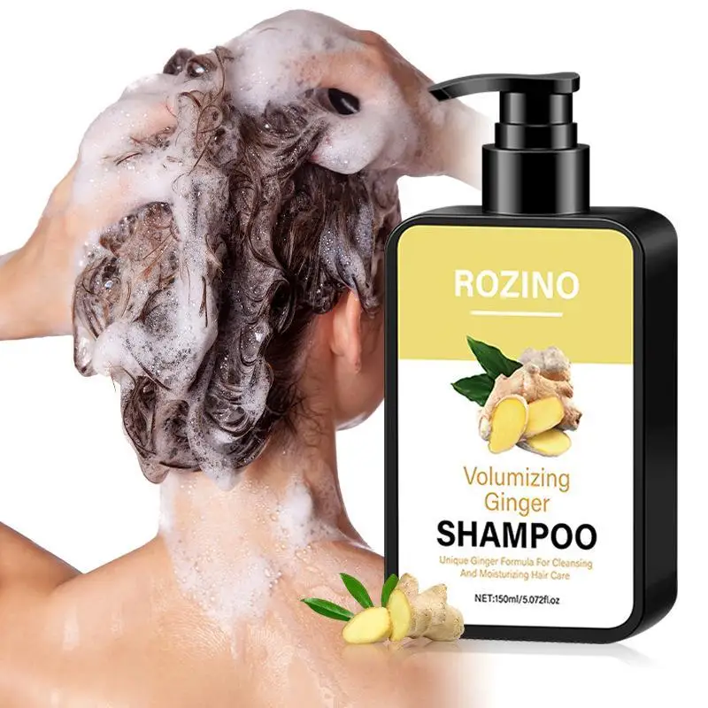 100g Ginger Hair Shampoo Hair Growth No Silicone Oil Control Anti Dandruff Itching Cleansing Professional Hair Treatment view 4