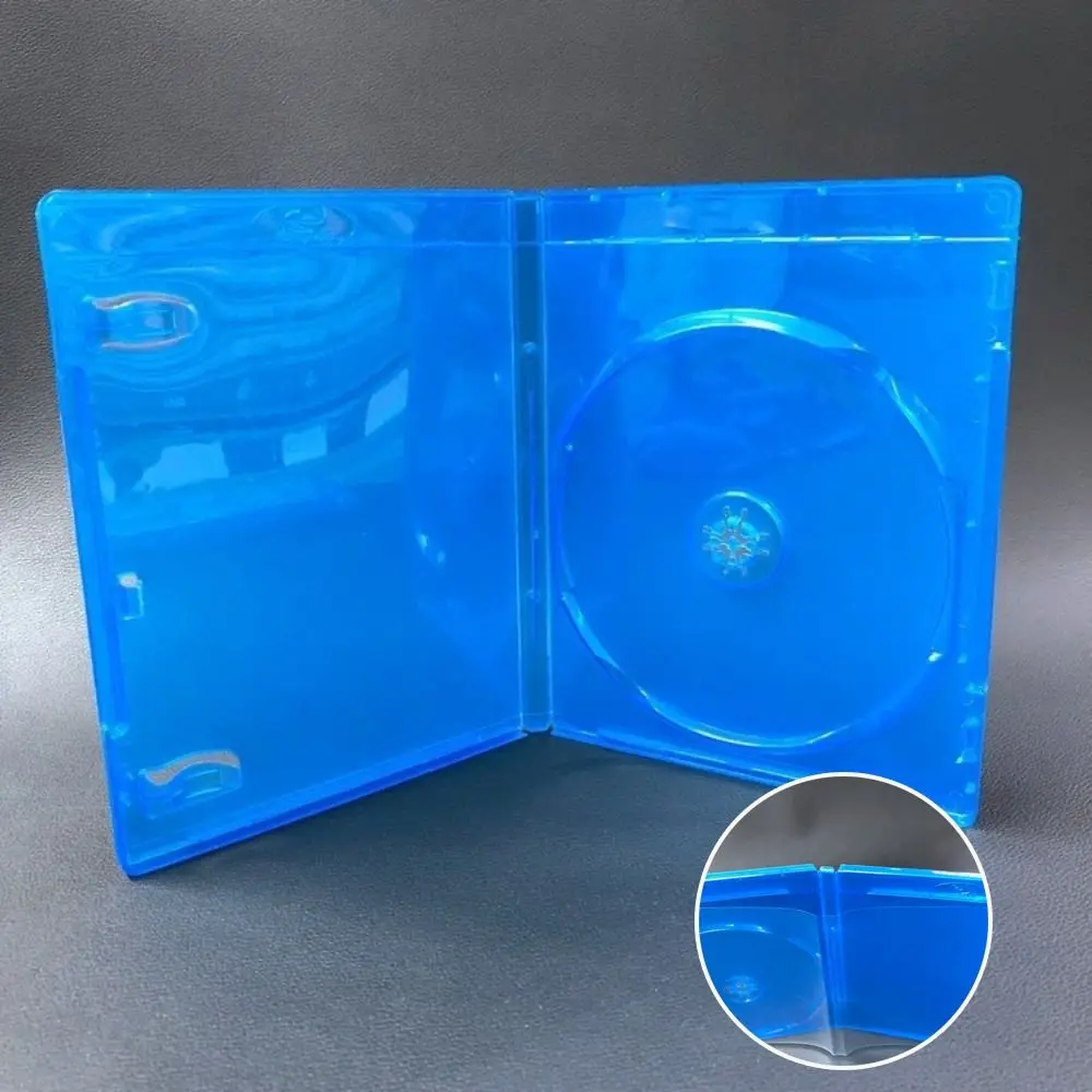 170*135*11mm CD Game Case Plastic Protective Cover Protective Box CD DVD Discs Storage Box for PS4 PS5 Game Disk Storage