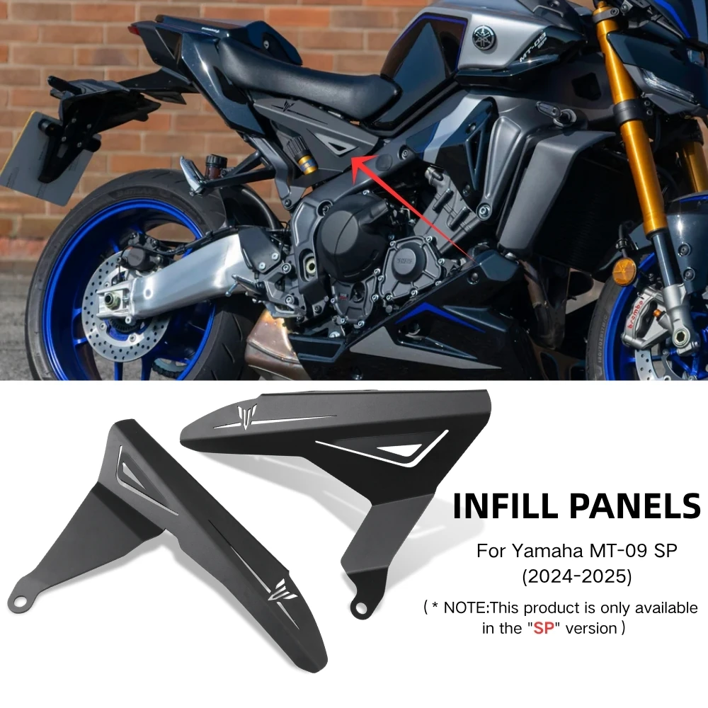 

2024-2025 MT09 SP Body Infill Panels For YAMAHA MT 09 MT-09 Motorcycle Accessorie Aluminum Frame Side Protector Decorative Cover