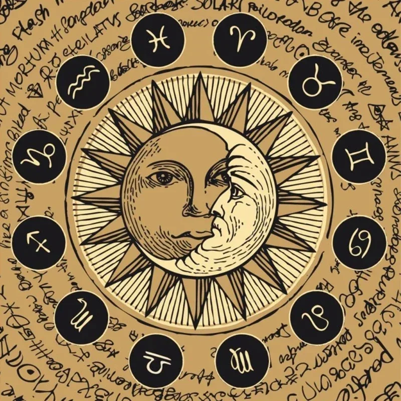 Altar Tarot Cloth Metatrone\'s Cub Crystal Grid Tablecloth Tarot Divination Cards Table Cloth Tapestry Witchcraft Supply