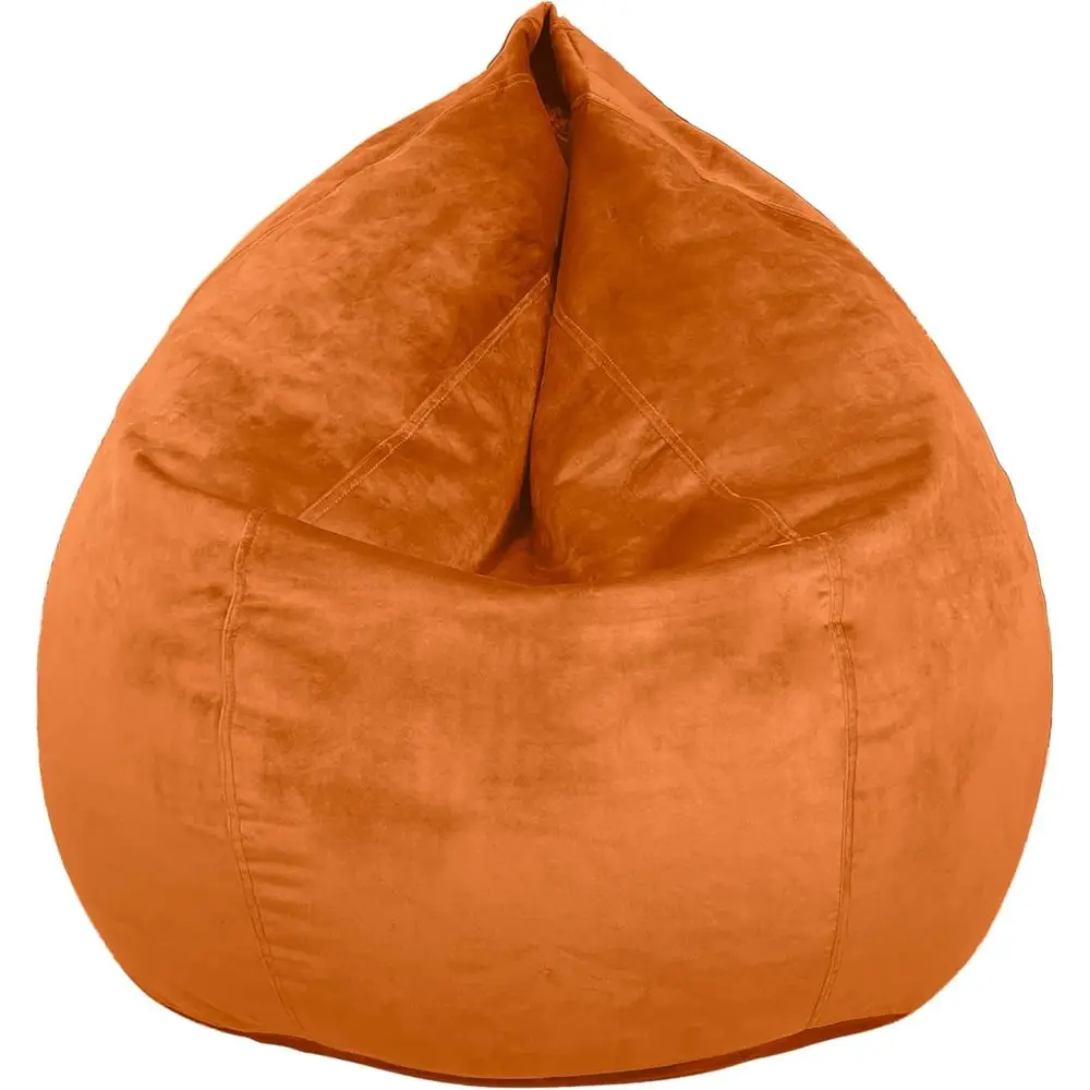 Bean Bag Chair (Filled) - Plush Ultra Soft Giant Bean Bag for Adults, Teens - Double Stitched, Easy To Clean