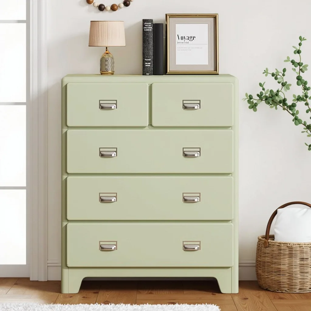 

Retro three-bucket cabinet, bedroom bedside table, sofa side cabinet, locker.