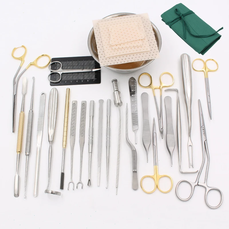 Nasal plastic instrument set Cosmetic plastic stainless steel stripper prosthesis placement forceps nasal tool