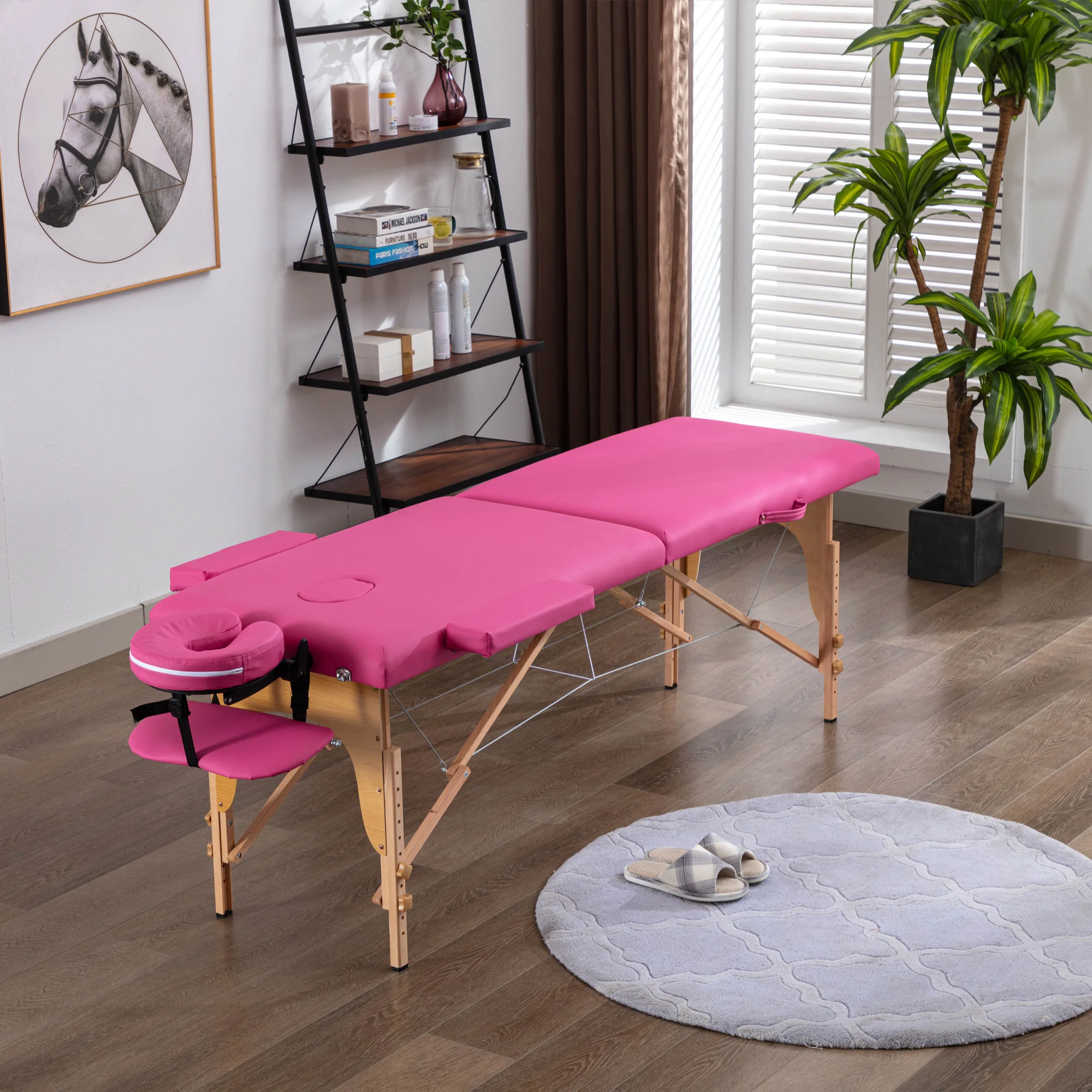 Massage Table Portable Massage Bed Lash Bed Facial Table Reiki Table SPA Beds for Esthetician Portable Height Adjustable