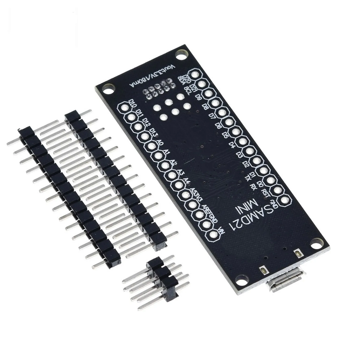 SAMD21 M0-Mini 32-битные контакты ARM Cortex M0 core, неспаянные, совместимые с Arduino Zero Arduino M0 Form Mini