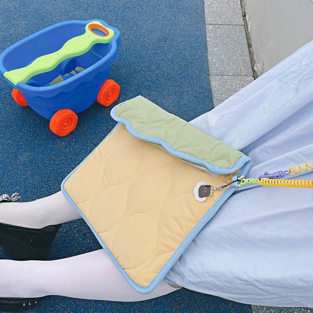 الإبداعية اللوحي حقيبة كمبيوتر محمول حافظة لباد ماك بوك اير برو 11-16 بوصة يده بطانة كم شاومي Mi Pad 4 5 سامسونج تاب S8 غطاء