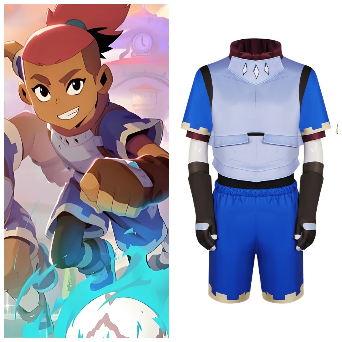 Dragon Striker Key Cosplay Costume Hallowen Play Role Clothes Clothing NexoCosplay