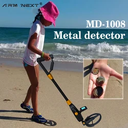 MD1008 Detector De Metal Subterrâneo LCD Display Digital Hunter Detectando Pinpointer Ouro Prata Jóias Digger Treasure Finders