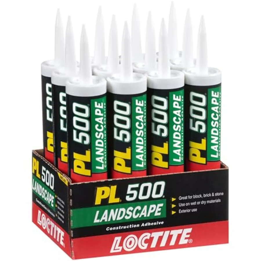

PL 500 Landscape Block and Stone Construction Adhesive, fl