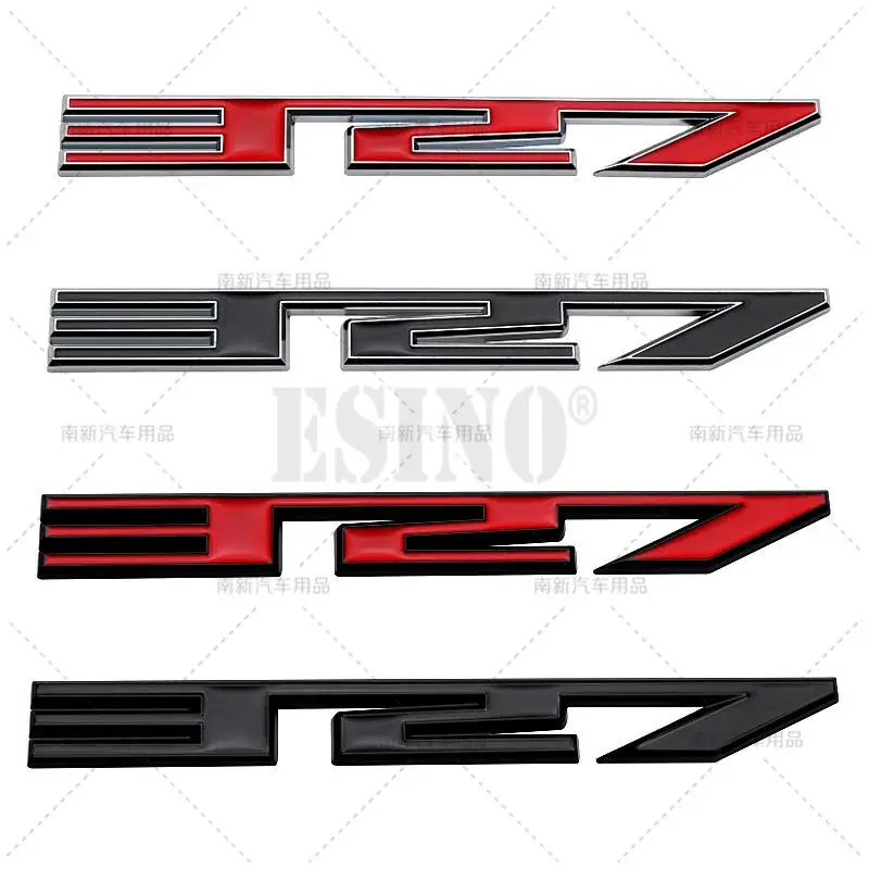 

Car Styling 3D 327 Metal Alloy Adhesive Adhesive Emblem Rear Trunk Badge Front Fender Sticker Decal For Chevrolet Camaro Cruze