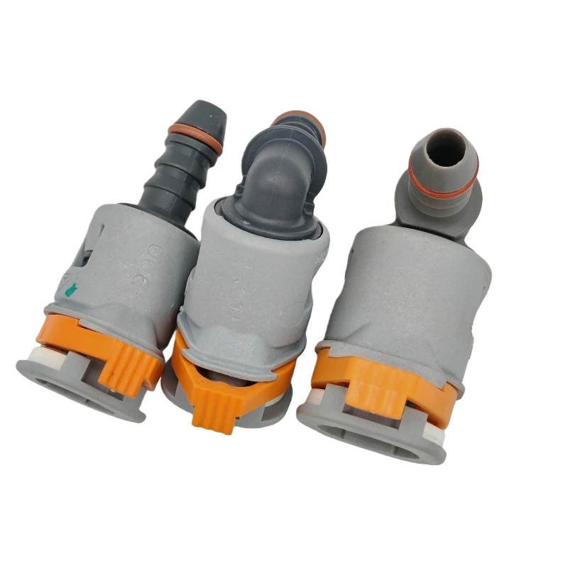 Original Auto-Kraftstoffleitung Schnellkupplung 7,89mm 9,49 ID6 Winkelstück 5/16 Kraftstoffrohranschlüsse Filter 3/8 Buchsenanschluss 2 Stück pro Set – Detail 4