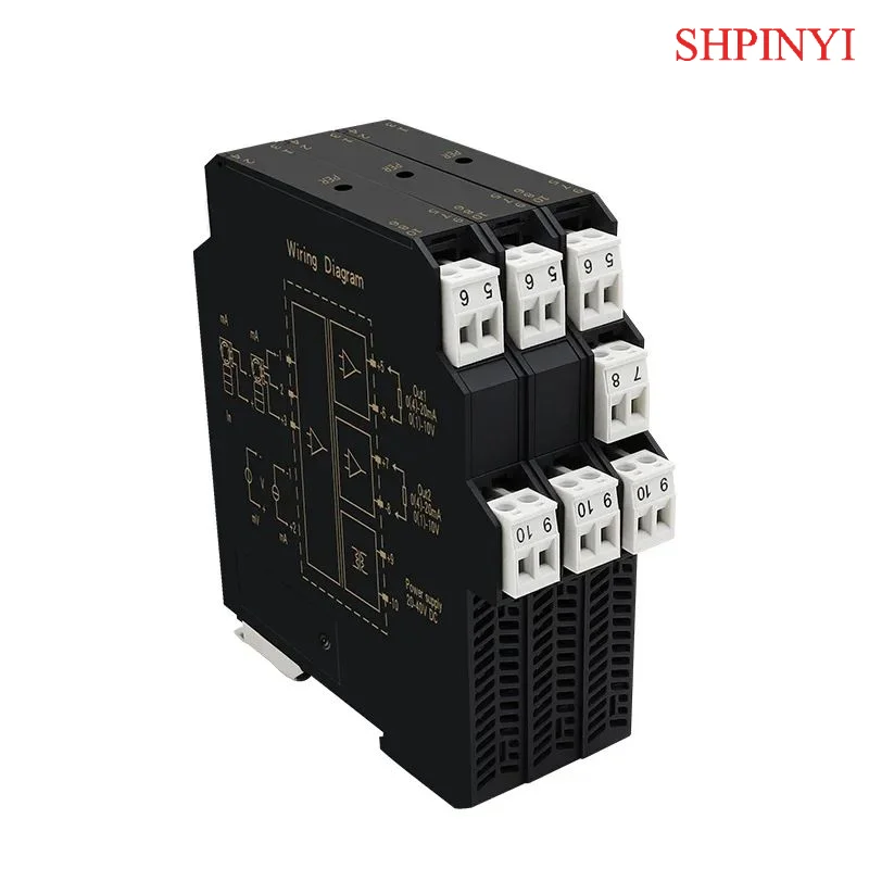 THS-IP Industrial Grade Current Input Isolator, 35mm DIN Rail, 1-5V Conversion, Stable Performance for Power Industry