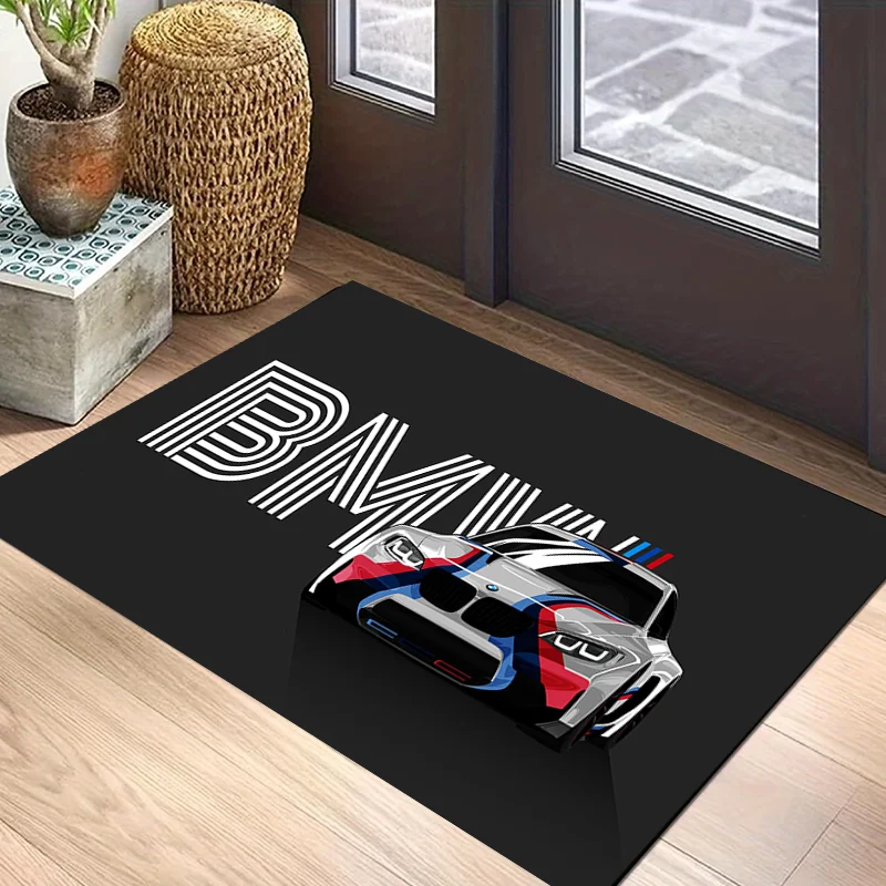 Doormat Entrance Door Mat  A-BMW Bathroom Carpet for Kitchen Mat Home Floor Mats Custom Room Rugs Decoration Home Decor