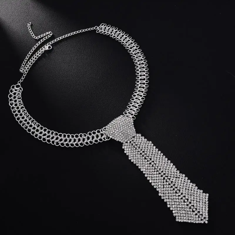 39bb-sparkling-rhinestones-necktie-decorative-necklace-party-tie-for-evening-event