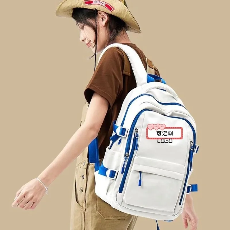 2026 Large-Capacity Backpack for Men Casual Everyday Style Multifunctional Travel Backpack for Women Instagram-Inspired Style