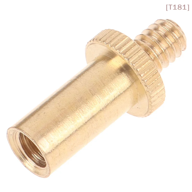 [E] Bicycle Valve Adaptors For Road &  Bike Tire Pump Copper Inflator Pump Nozzle Kit Presta Schrader Valve Adapter Tube