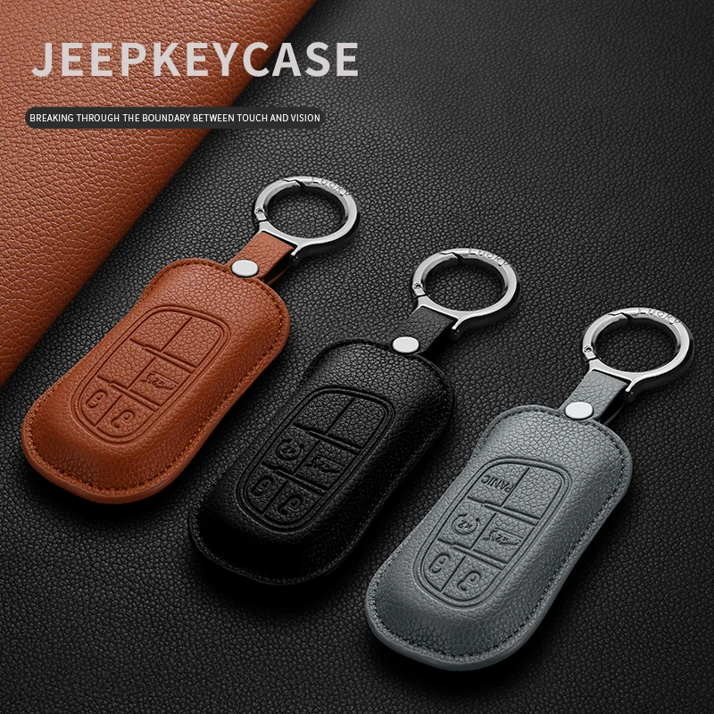 

1 шт. для Jeep Renegade Compass Grand Cherokee для Chrysler 300C Cortex, чехол для автомобильного ключа, защитный чехол, брелок, аксессуары