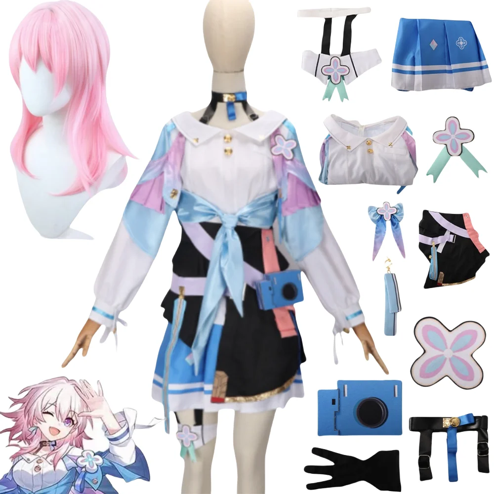 

Game Honkai: Star Rail Cosplay costume Halloween cosplay set with wig game character Comic-Confor women