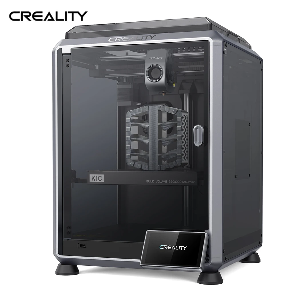 

CREALITY K1C 3D Printer Carbon Fiber Filled All-Metal Extruder 600mm/s Max Printing Speed AI Camera