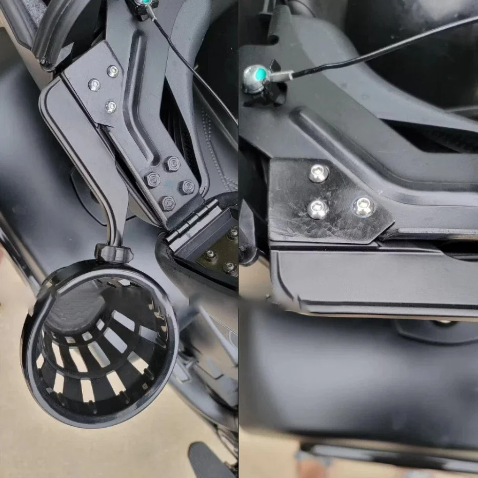 For Indian Springfield Dark Horse & Roadmaster Challenger Dark Horse Motorcycle Rear Trunk Beverage Cup Holder Accessory - view 5