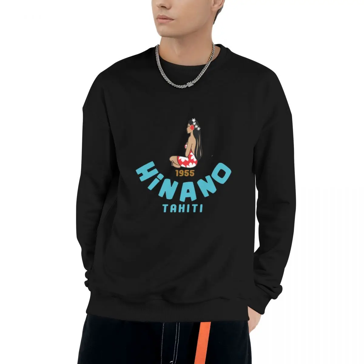 New Design Hinano Tahiti Casual Sweatshirts Men Women Cotton Basic Hoodies Pullover Hiphop