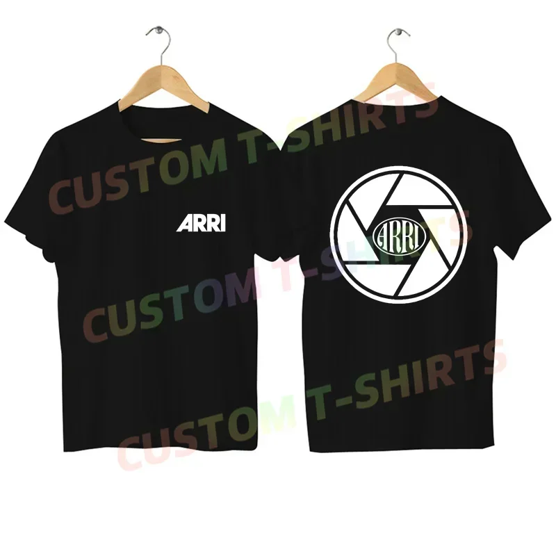 

Men T Shirt Casual New Arri Camera Logo T-shirt Graphic Oversized Sports Tops Breathable Comfortable Streetwear S-3XL Tee