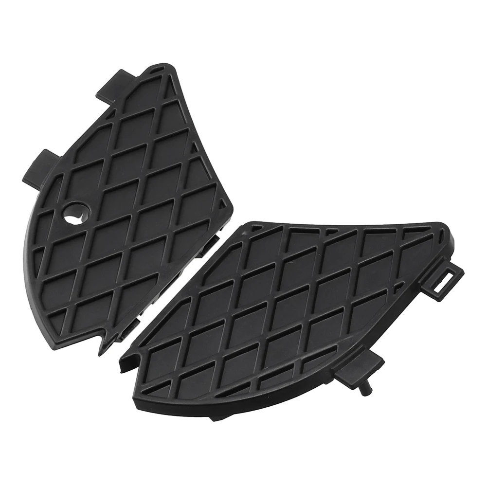 

Pair Fog Light Grill Grill Covers Car & Truck Parts Practical ABS For MERCEDES High Quality Material Car Exterior