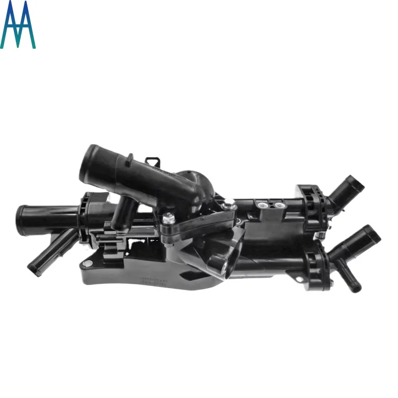 

aEngine Radiator Coolant Thermostat Housing for Hyundai Sonata Santa Fe Sport KIA Optima Sportage 2.0 2011-2014