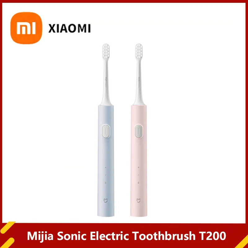 

Новая звуковая электрическая зубная щетка XIAOMI Mijia T200, отбеливание зубов, ультразвуковые вибрирующие умные зубные щетки, IPX7, водонепроницаемые