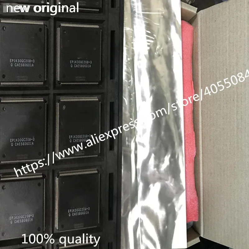 

1PCS New Original EP1K30QC208-3 Can be replaced EP1K30QC208-3N (ROHS) 1728 Cells 200MHz 0.22um Technology 2.5V 208-Pin PQFP