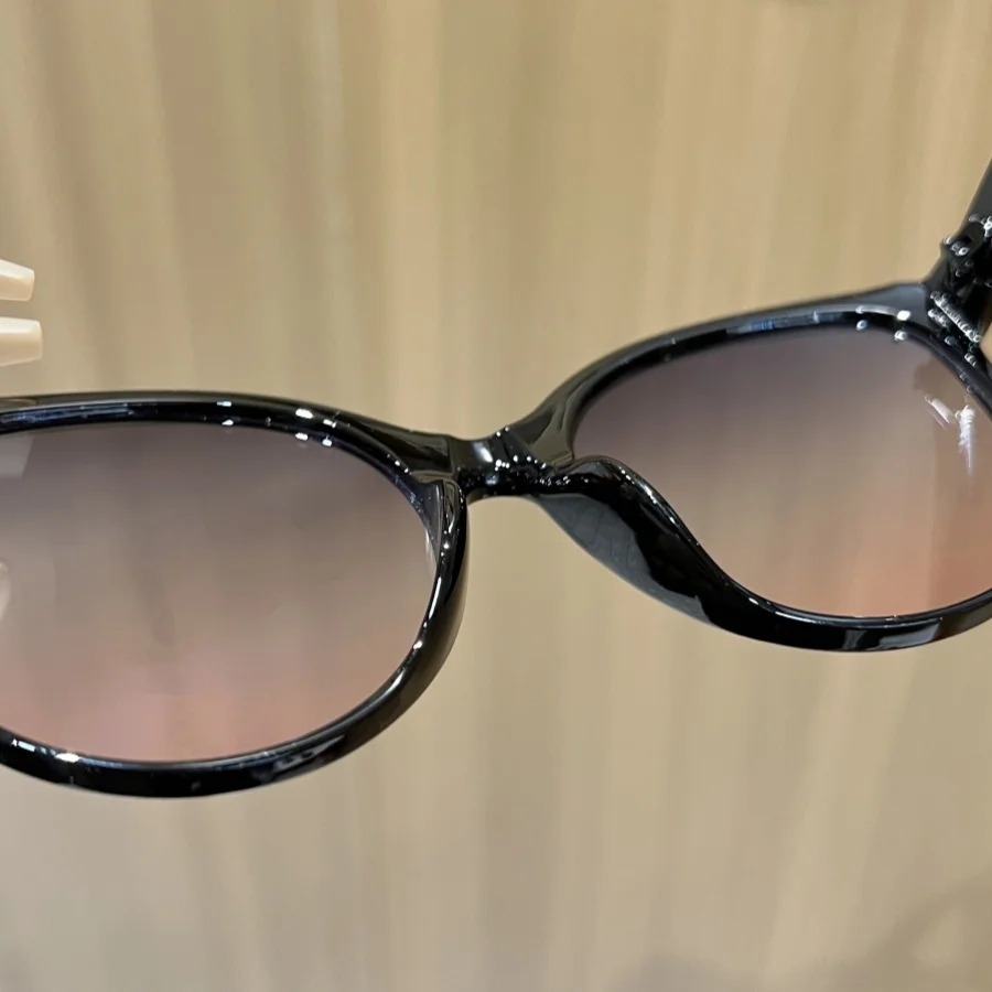 1 قطعة نظارات الموضة النسائية نمط جديد تنوعا إطار دائري عين القط التدرج اللون تصميم فريد تشكيل الوجه ملابس يومية حفلة O