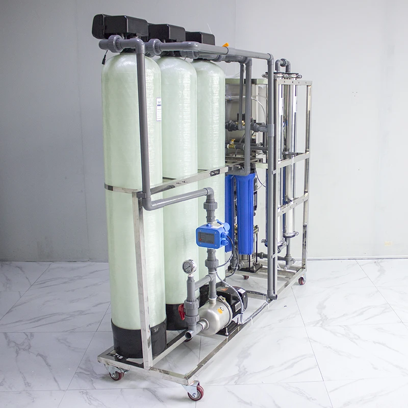 3200GPD 500L/H 6-8 Stage RO Filtration System Electronic Water Treatment Equipment Custom