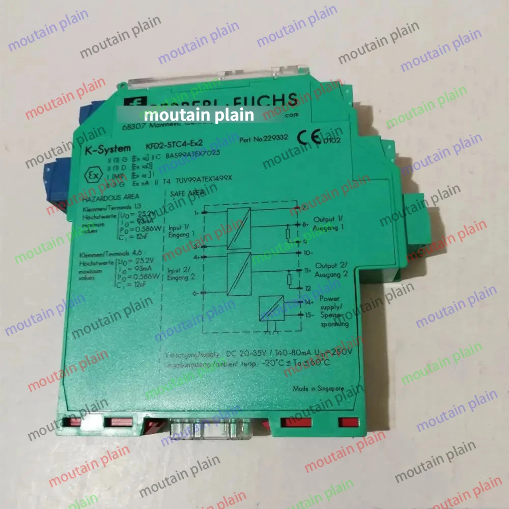 Relay ModuleKCD2-STC-Ex1  KFD2-UT2-1  KFD2-STC4-EX2 KFD2-SR2- EX2.WKFD2-STC4-Ex1 KFD2-UT2-EX.1 KFD2-STC4-EX1.20