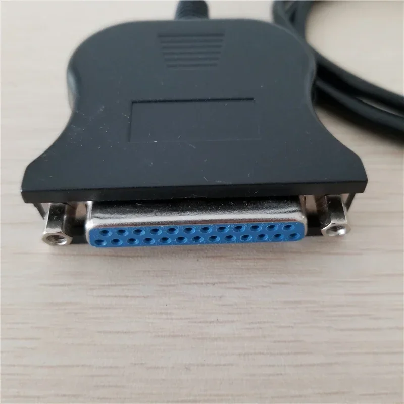 USB DB25 25Pin Male to Female Printer Parallel Port IEEE 1284 LPT Adapter Converter Cable Cord 0.8M