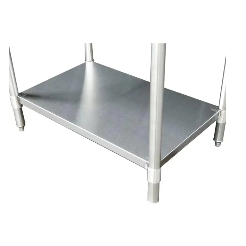 Clinic 36x 24 inch stainless steel table polished surface 300kg/m load capacity stable adjustable design 1 commercial