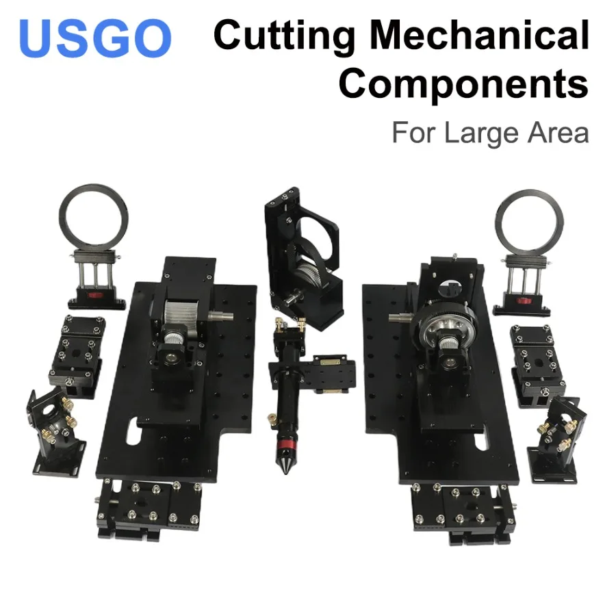 

USGO Cutting Mechanical Components for DIY Large Format CO2 Cutting Engraving Machine 1318 1325 1518 1525 1820 1825 2030