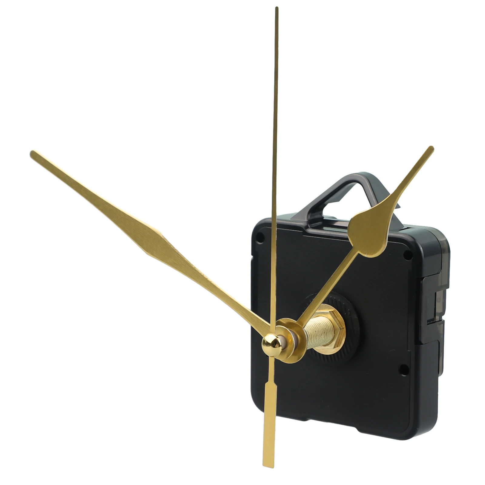 1set Clock Repair Set Replacement Parts Components Gadget Gold Hands Long Hands High Performance Mechanism Plastic+ Aluminum