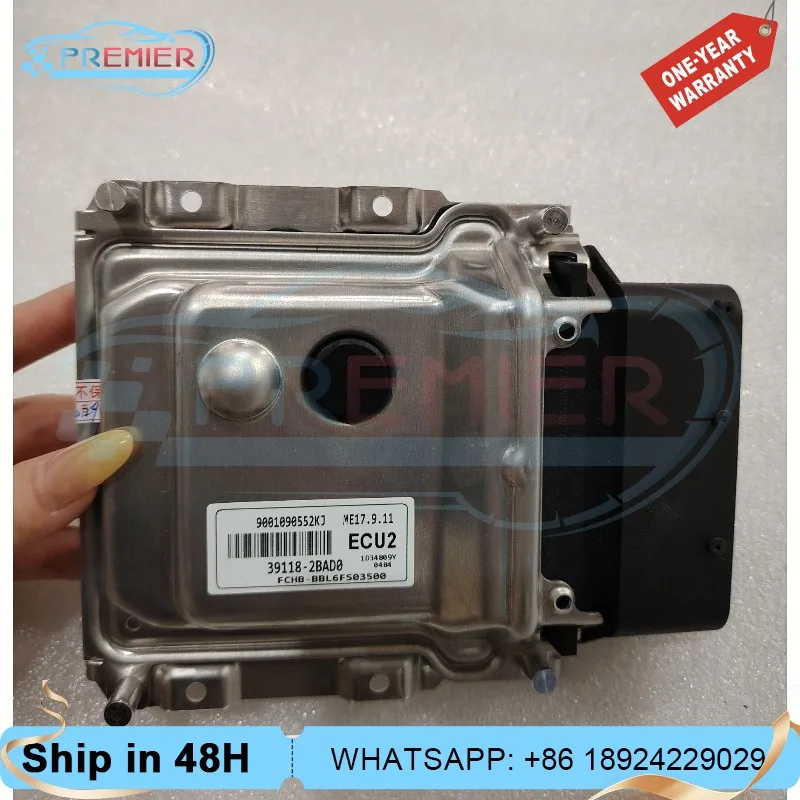 New 39118-2BAD0 ECU2 ECU  New Engine Computer Board ECU Electronic Control Unit Fits For Hyundai