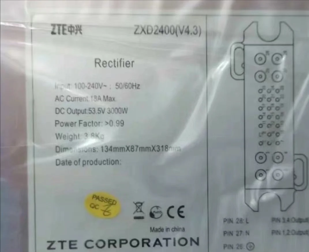 100% new original packaging  Rectifier module ZXD2400 V4.1