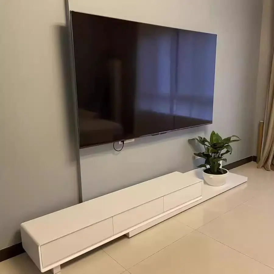 طاولة تلفزيون منزلية خزانة غرفة المعيشة المتنقلة تلفزيون حديث خزانة تلفزيون حامل Vasagle Magalu Loja أثاث غرفة المعيشة الرسمية #6