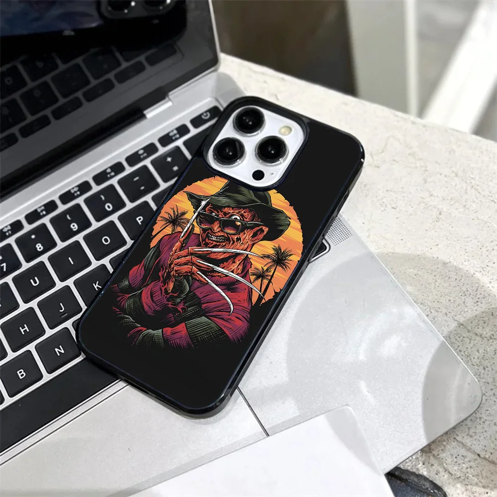 F-Freddy Horror Movie K-Krueger Phone Case Strong Magnetic For IPhone 15 14 13 Pro Max 11 12 Mini Alex Mirror For Magsafe