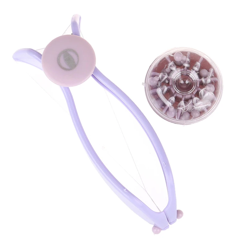 Vrouwen Ontharing Epilator Mini Gezichtshaar Verwijderaar Lente Threading Face Defeatherer Voor Wangen Wenkbrauw Diy Make-Up Schoonheidstool