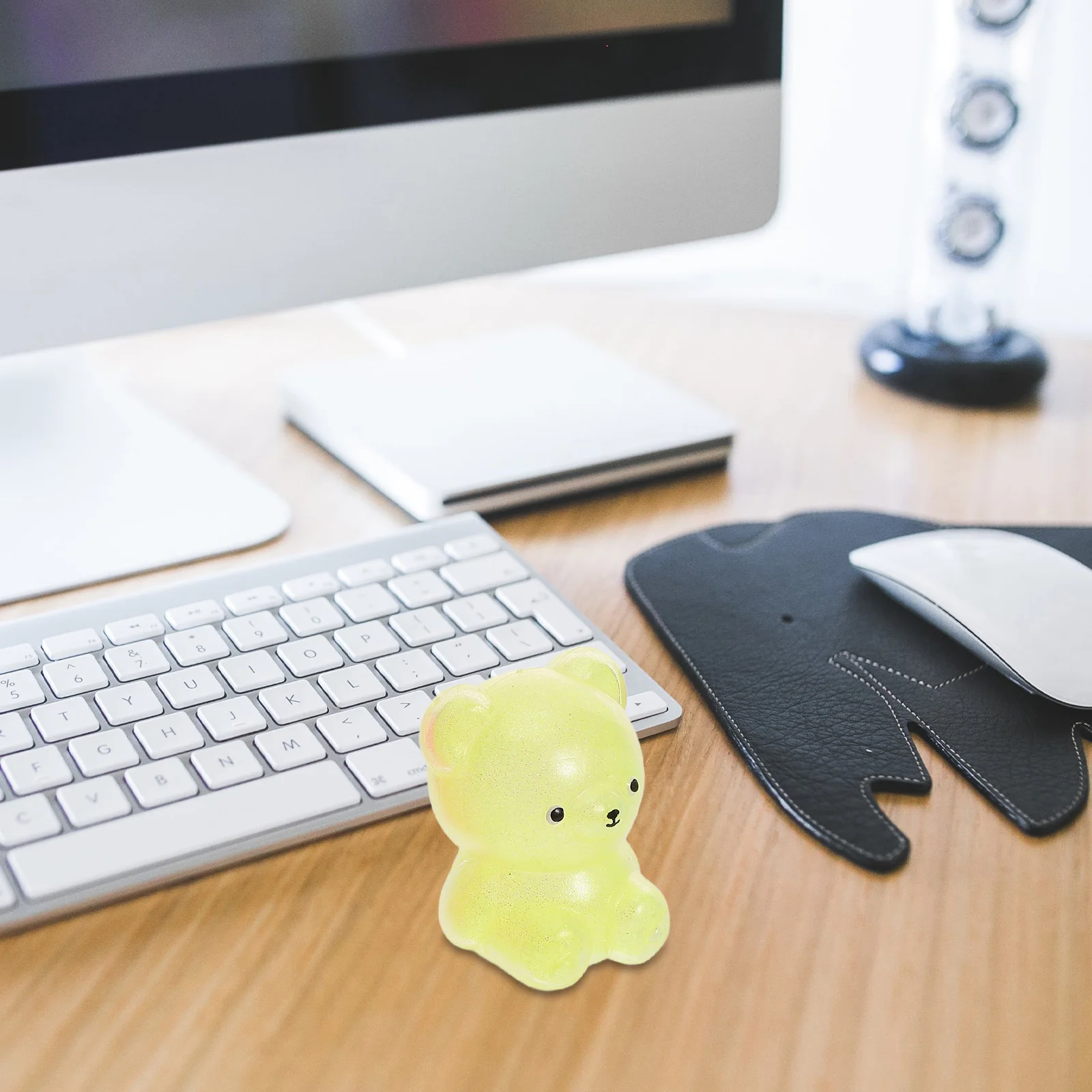 4 pezzi di giocattoli per orsi di decompressione spremere sacchetto regalo elastico e squishy stress Tpr carino sensoriale